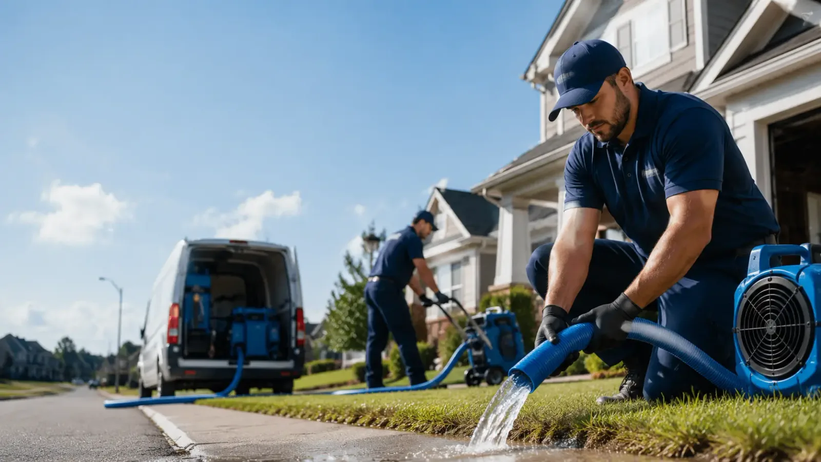 Flood Damage Restoration in Fleetville, PA